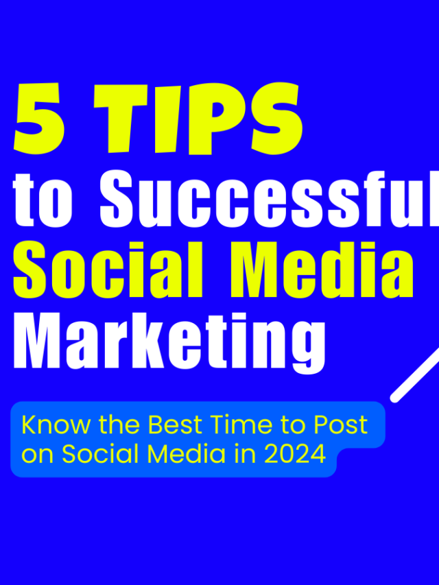 5 Tips to Successful Social Media Marketing